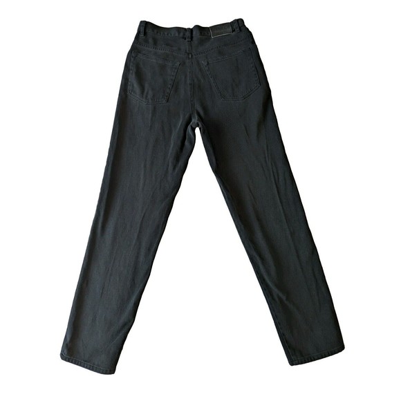 Lauren Ralph Lauren Pants Womens 8 Black Denim Jeans Straight Casual High Rise‎ - Picture 2 of 10